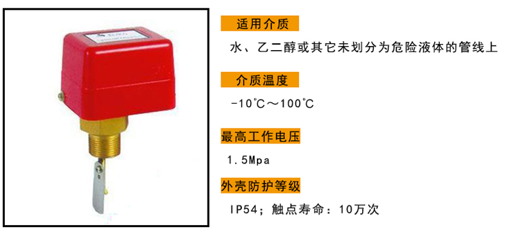 靶式流量開關(guān)產(chǎn)品參數(shù)